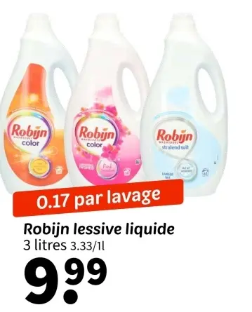 Offre: Robijn lessive liquide
