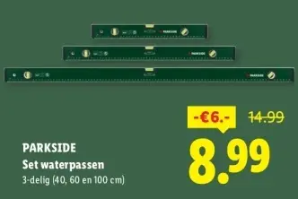 Aanbieding: Set waterpassen