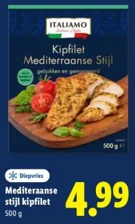 Aanbieding: Mediterraanse Stijl kipfilet
