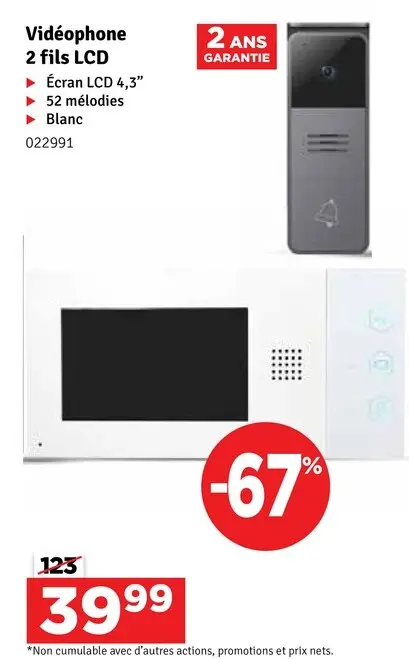 Offre: Vidéophone