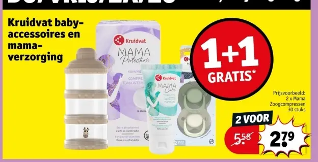 Promotie: Baby-accessoires en mama-verzorging