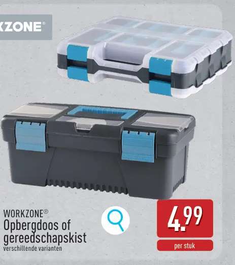 Promotie: Opbergdoos of gereedschapskist