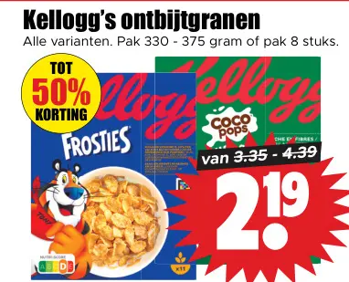 Aanbieding: ontbijtgranen