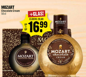 Aanbieding: Mozart Chocolate Cream 50 cl