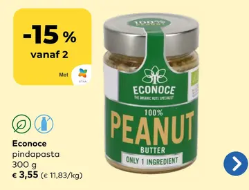Aanbieding: Econoce pindapasta