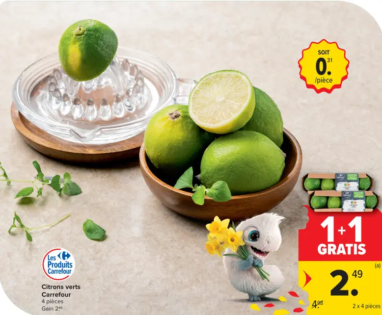 Offre: Citrons verts