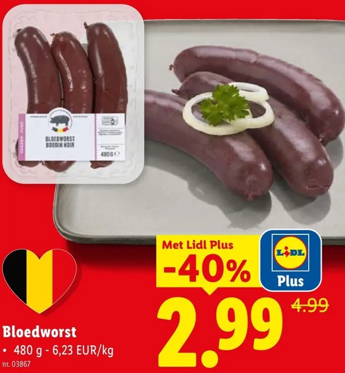 Promotie: Bloedworst