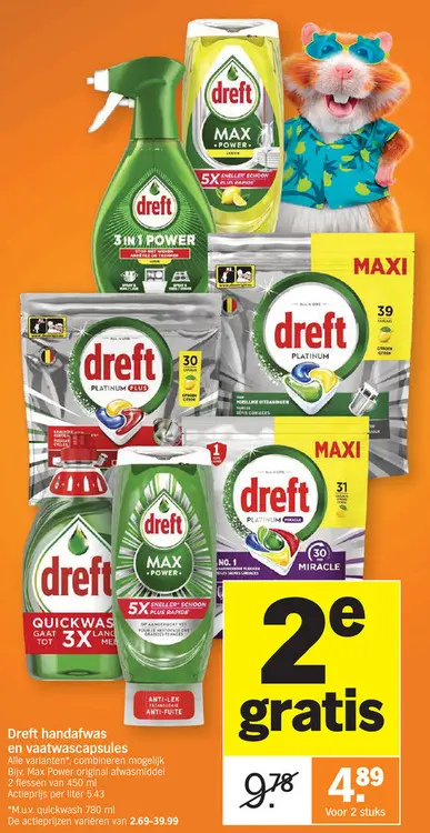 Promotie: Handafwas en vaatwascapsules