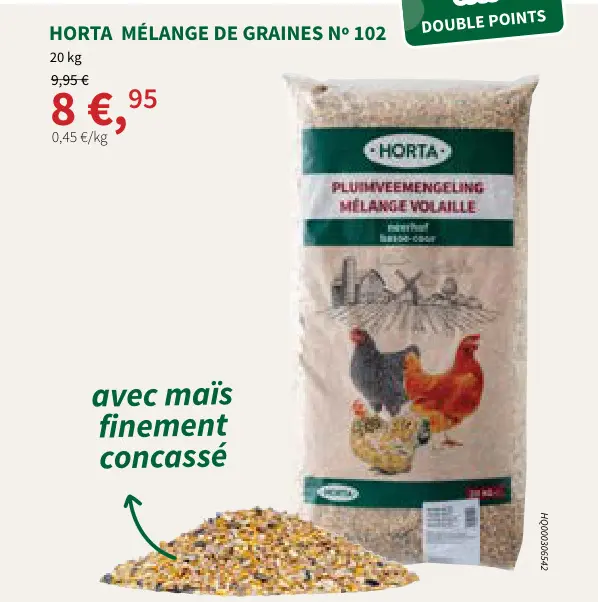 Offre: Mélange de graines n° 102