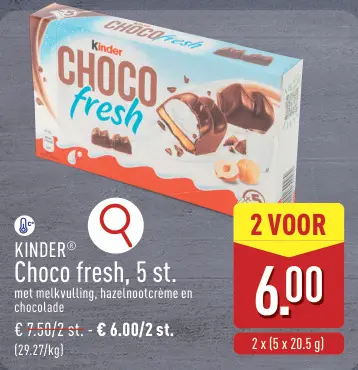 Promotie: Choco fresh