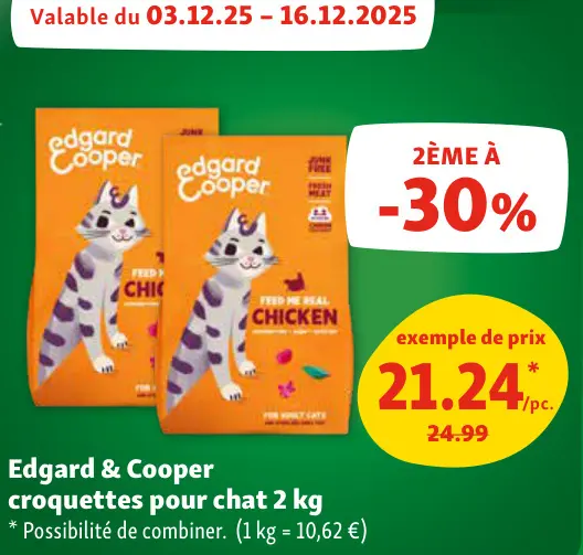 Offre: Croquettes pour chat