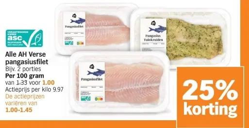 Aanbieding: Pangasiusfilet