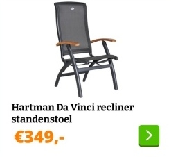 Aanbieding: Hartman Da Vinci recliner standenstoel