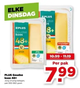 Aanbieding: Goudse kaas 48+