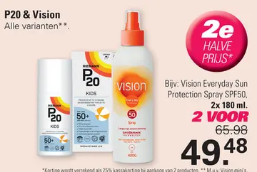 Aanbieding: Vision Everyday Sun Protection Spray SPF50