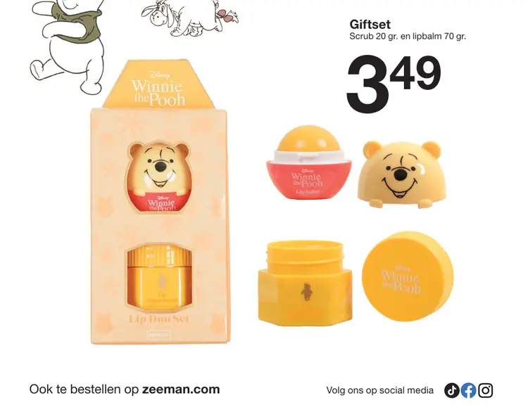 Promotie: Winnie the Pooh Giftset