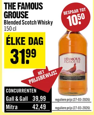 Aanbieding: The famous grouse