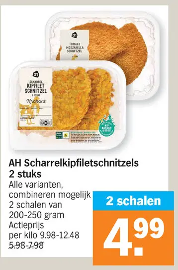 Promotie: Scharrelkipfiletschnitzels