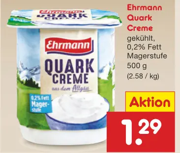 Aanbieding: Quark Creme