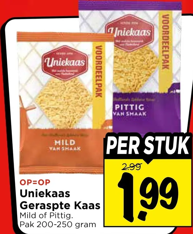 Aanbieding: Geraspte Kaas