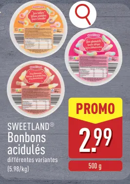 Offre: Bonbons acidulés