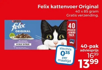 Aanbieding: kattenvoer Original