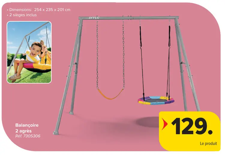 Offre: Balançoire