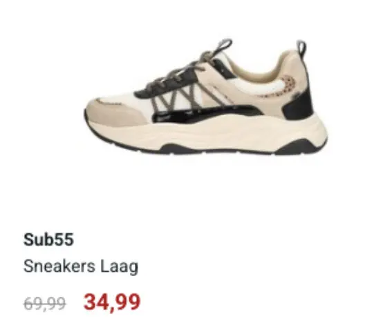 Promotie: Sneakers Laag
