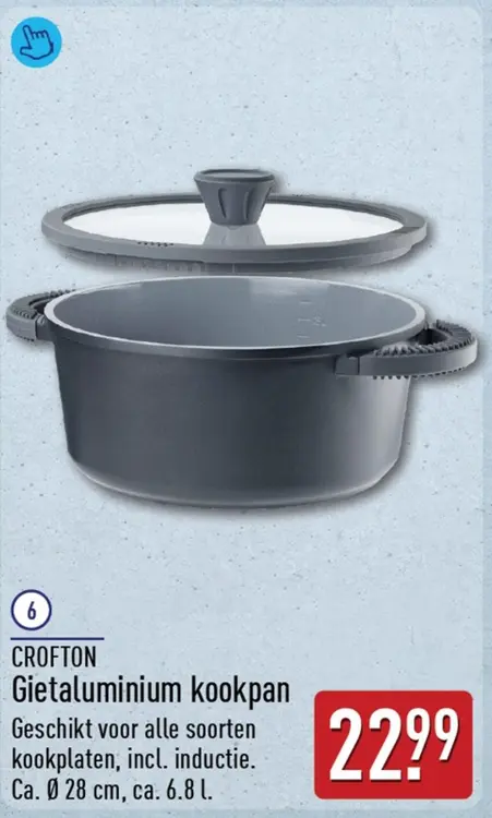Aanbieding: Gietaluminium kookpan