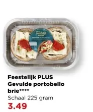 Aanbieding: Gevulde portobello brie****