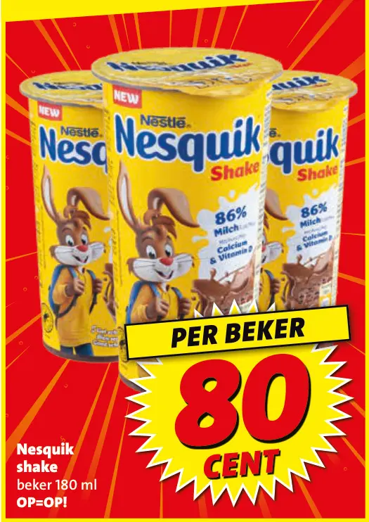 Aanbieding: Nesquik Shake