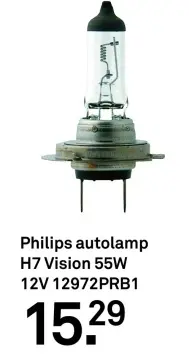 Aanbieding: autolamp H7 Vision 55W