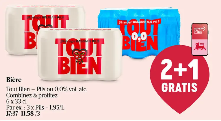 Offre: Bière Tout Bien