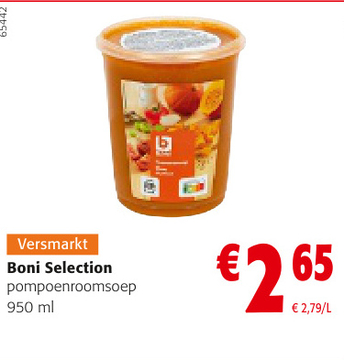 Aanbieding: Boni Selection  pompoenroomsoep