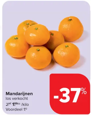 Aanbieding: Mandarijnen