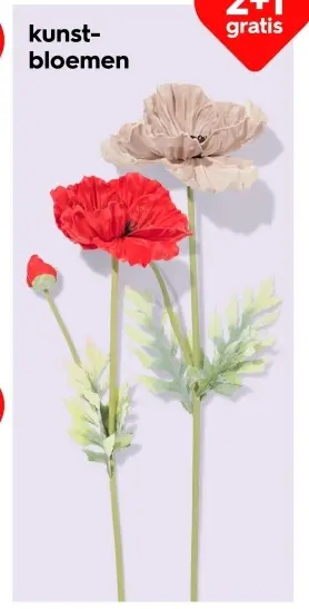 Aanbieding: Kunstbloemen