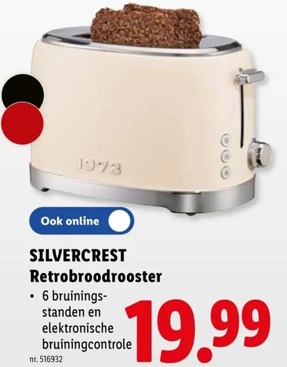 Promotie: SILVERCREST Retrobroodrooster