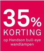 Aanbieding: Handson bull-eye wandlampen