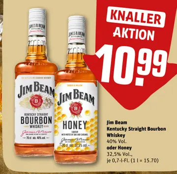 Aanbieding: Jim Beam Kentucky Straight Bourbon Whiskey od