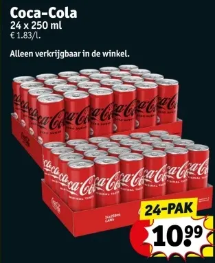Aanbieding: Coca-Cola