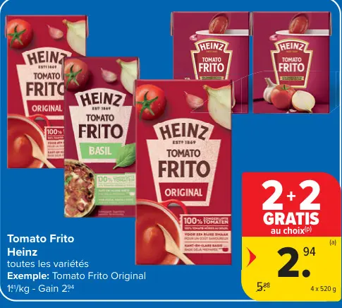Offre: Tomato Frito