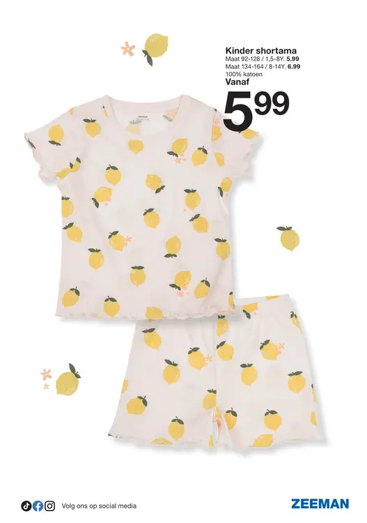 Aanbieding: Kinder shortama