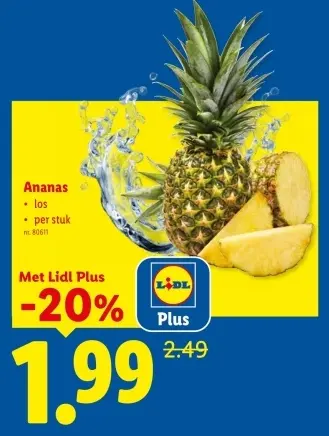 Promotie: Ananas