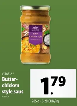 Aanbieding: Butter-chicken style saus