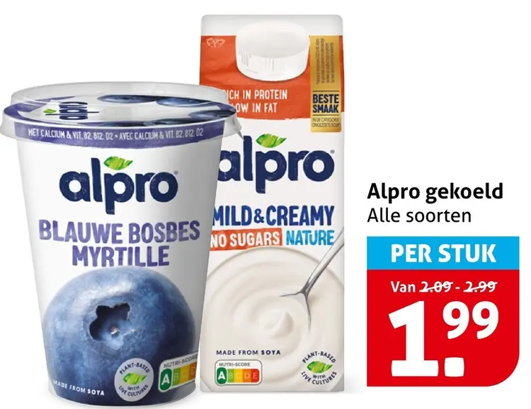 Aanbieding: Alpro gekoeld