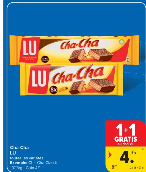 Offre: Cha-Cha
