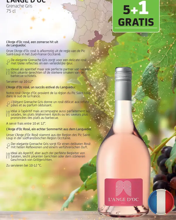 Aanbieding: L'Ange d'Oc rosé