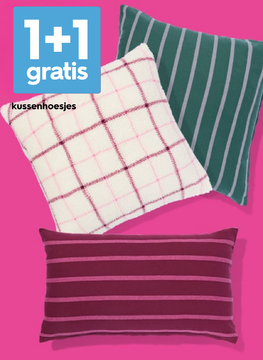 Aanbieding: kussenhoesjes