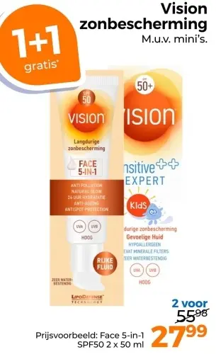 Aanbieding: Vision zonbescherming