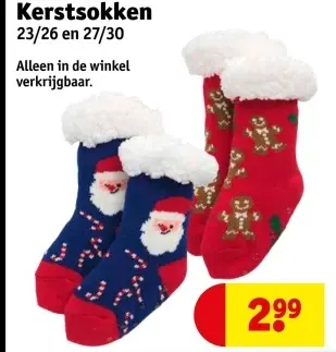 Aanbieding: Kerstsokken